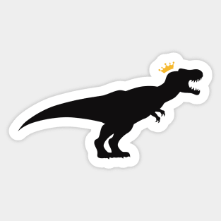 T-Rex King Sticker